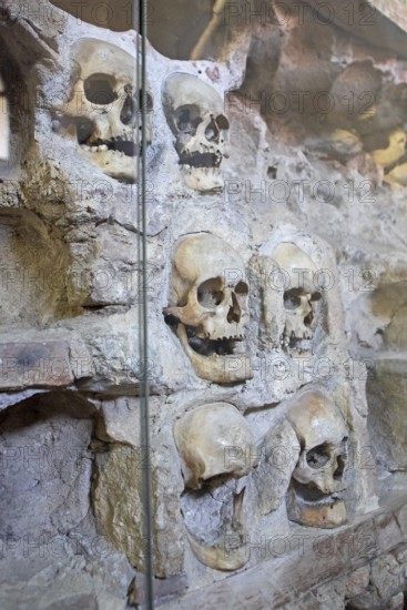 Skull in the Skull Tower or Cele Kula, Niš, Serbia