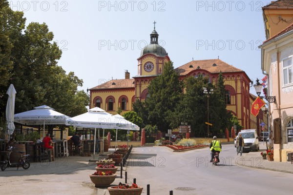 Sremski Karlovci, back the high school, Vojvodina province, Serbia