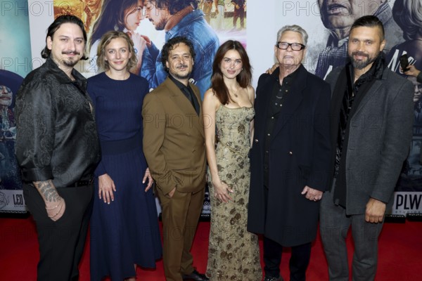 Timur Örge, Ronald Nitschke, Tito Uysal, Erkan Acar and Michael David Pate, film premiere Make Me Feel at the Zoo Palast Berlin, 29.10.2025