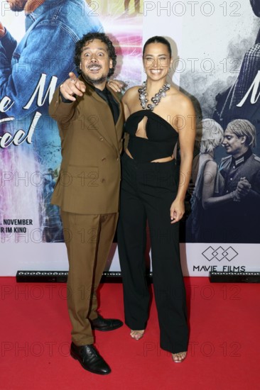 Erkan Acar, Amira Aly, film premiere Make Me Feel at the Zoo Palast Berlin, 29.10.2025