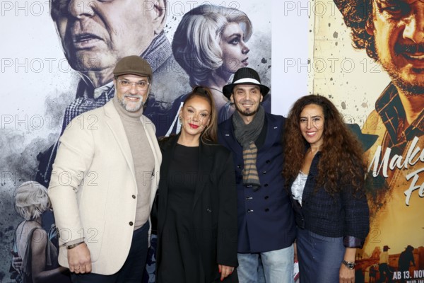 Morad Assaaoui, Radost Bokel, Badr Bouachir, Meryem Moutaoukkil, film premiere Make Me Feel at the Zoo Palast Berlin, 29.10.2025