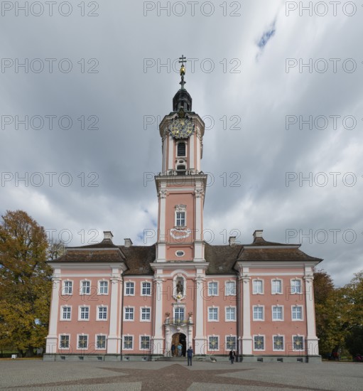 Birnau pilgrimage church, exterior view, Uhldingen-Mühlhofen am Lake Constance, Baden-Württemberg, Germany