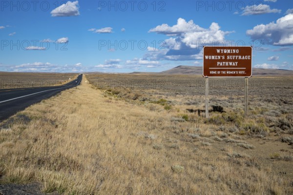 South Pass City, Wyoming - A 19-mile stretch of Wyoming Highway 28 is named the Wyoming Women's Suffrange Pathway. In 1869, Wyoming became the first state or territory to give women the right to vote