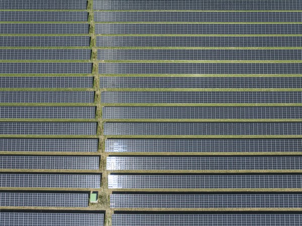 Solar field, photovoltaic, Upper Swabia Baden-Württemberg Germany