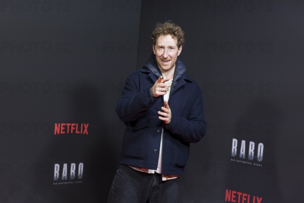 Louis Klamroth at the premiere of the Netflix film Babo in the Astor Film Lounge Berlin on 24.10.2025