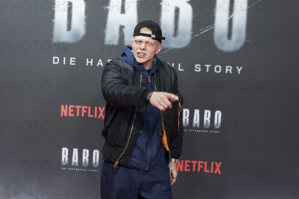 Leonard Kunz at the premiere of the Netflix film Babo in the Astor Film Lounge Berlin on 24.10.2025