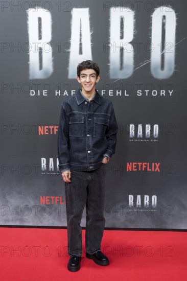 Deyar Alkalash at the premiere of the Netflix film Babo in the Astor Film Lounge Berlin on 24.10.2025