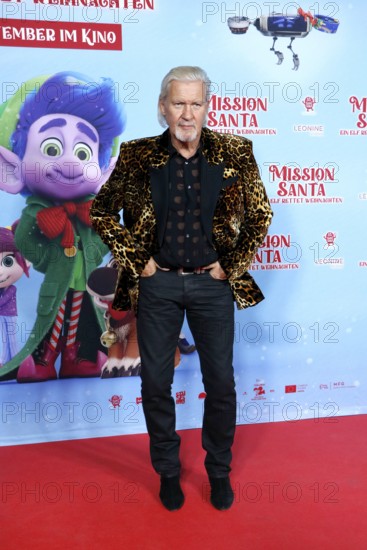 Johnny Logan at a special screening of MISSION SANTA - AN ELF SAVES CHRISTMAS at the Kulturbrauerei in Berlin on 25.10.2025