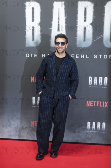 Elyas M'Barek at the premiere of the Netflix film Babo in the Astor Film Lounge Berlin on 24.10.2025
