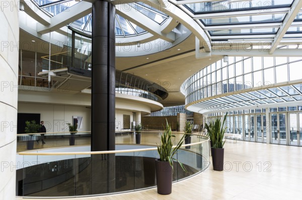 Interior view, State Parliament of North Rhine-Westphalia, Düsseldorf, North Rhine-Westphalia, Germany
