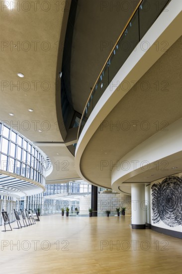 Interior view, State Parliament of North Rhine-Westphalia, Düsseldorf, North Rhine-Westphalia, Germany