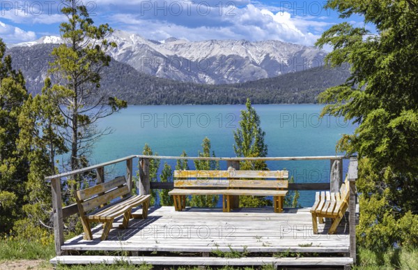 Argentina, Patagonia, Bariloche Island Isla Victoria and Arrayanes forest scenic landscapes