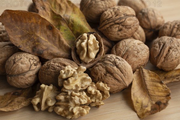 Peeled fresh walnuts from Germany