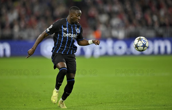 Carlos Forbs Club Brugge FC Brugge (09) Champions League ball action, Allianz Arena, Munich, Bayern, Germany