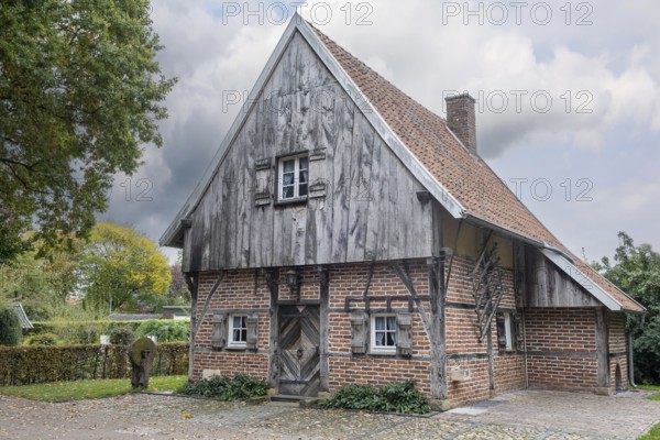 Historischer Backspieker, Backspeicher, Borken-Weseke, Münsterland, North Rhine-Westphalia, Germany