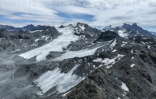 Glacier des Ecoulaies, Valais Alps, Valais, Switzerland