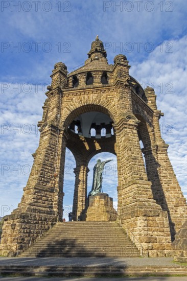 Kaiser-Wilhelm-Denkmal, Porta Westfalica, North Rhine-Westphalia, Germany