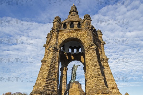 Kaiser-Wilhelm-Denkmal, Porta Westfalica, North Rhine-Westphalia, Germany