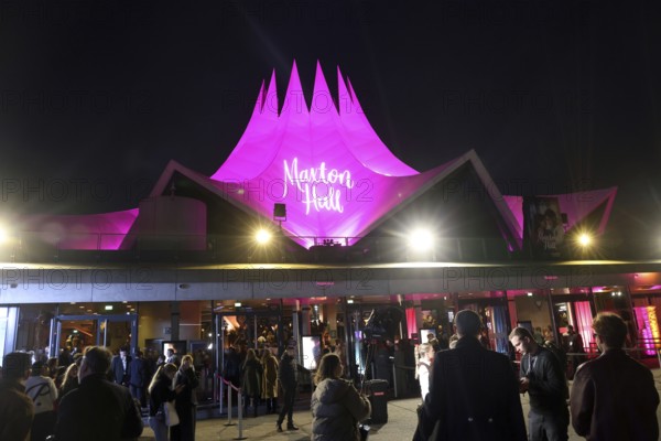 Illuminated Temppodrom, Maxton Hall - The World Between Us Season 2, World Premiere at Tempodrom Berlin, 17.10.2025