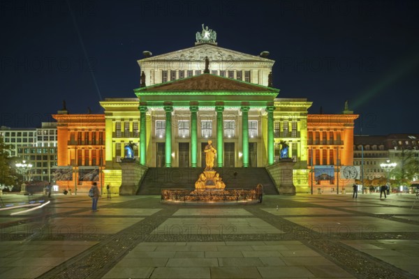 Schauspielhaus am Gendarmenmarkt Berlin illuminates Festival of Lights
