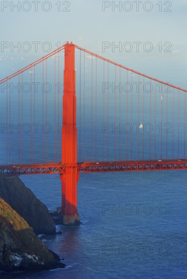View of Golden Gate Bridge, San Francisco, California, USA