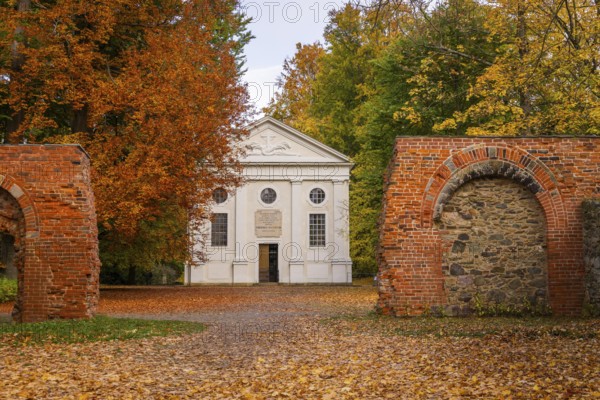 Altzella Abbey is a former Cistercian abbey west of the town of Nossen. In the Middle Ages, it was one of the most important monasteries in Central Germany. The monastery was dissolved as a result of the Reformation, the complex, with its partly well-preserved wall, is now a mixture of romantic park with ruins and renovated buildings. The remains of the monastery have been a listed building since the 1970s, Nossen, Saxony, Germany