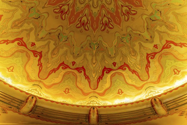 Foyer of the Tuschinski Theatre, Pathé Tuschinski, traditional cinema in the Art Deco style of the 1920s, Reguliersbreestraat, Amsterdam, the Netherlands