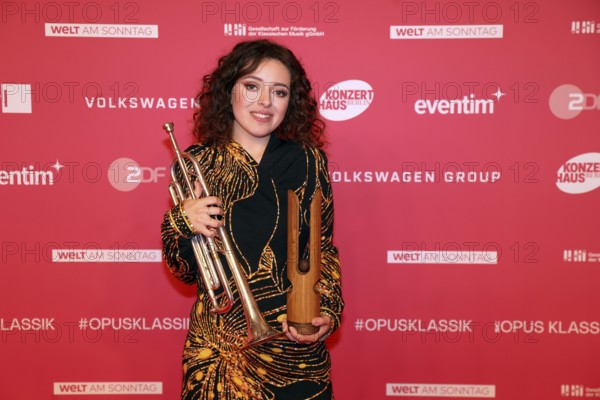 Lucienne Renaudin Vary, Opus Klassik 2025, awards ceremony at concert hall Berlin, 12.10.2025