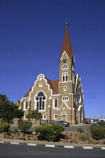 Evangelical Lutheran Christ Church from 1910, Windhoek, Khomas Region, Namibia