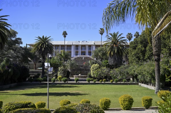 Ink Palace, seat of the Namibian Parliament, National Assembly, Windhoek, Khomas region, Namibia