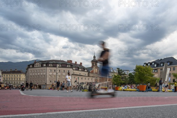 Bozner Platz in Innsbruck, Tyrol, Austria