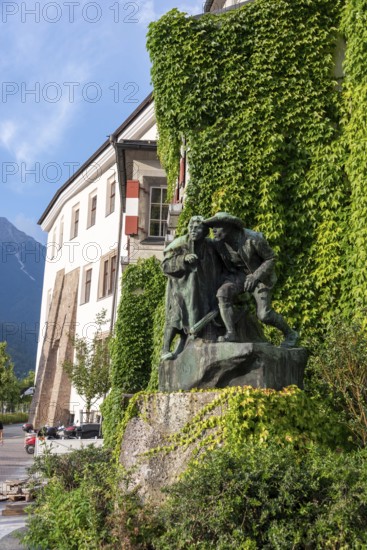 Andreas Hofer monument, honours the Tyrolean national hero and leader of the 1809 freedom struggle, Innbruck, Tyrol, Austria