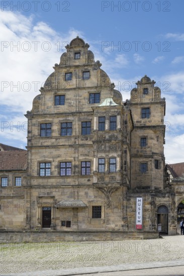 Historical Museum, Alte Hofhaltung, Cathedral Square, UNESCO World Heritage Site, Bamberg, Upper Franconia, Franconia, Bavaria, Germany