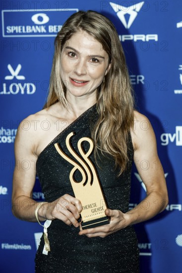 Lea Ruckpaul, winner of the Therese Giehse Award at the German Acting Award ceremony at the Pullmann Berlin Schweizerhof, Berlin, 09.10.2025