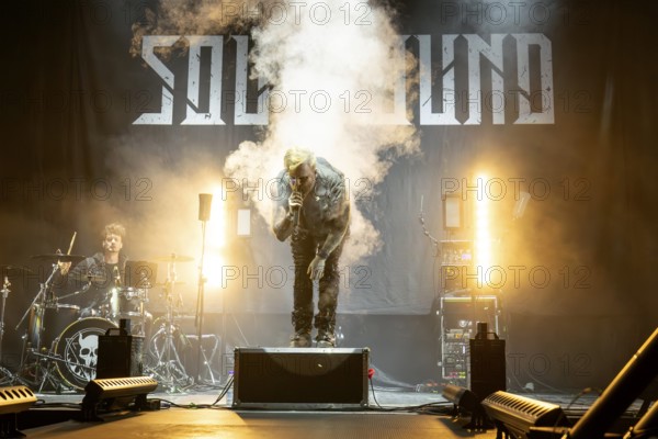 Johannes Johnny Stecker, Singer, Soulbound, Metal Band, D, live at Columbiahalle Berlin on 10 October 2025