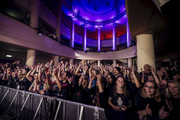 Audience at The Darkness live on Dreams On Toast Tour at Metropol Berlin on 10/10/2025