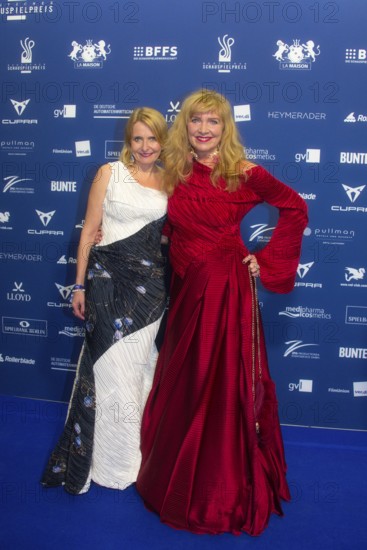 Nanna Kuckuck and Gesa Noormann, DEUTSCHER SCHAUSPIELPREIS 2025, Red Carpet at PULLMAN BERLIN SCHWEIZERHOF, Berlin, 09.10.2025