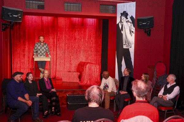 Johannes Hallervorden at the annual press conference for the 2025/2026 season at the Theater am Frankfurter Tor. Berlin, 07.10.2025