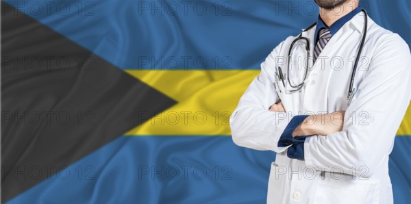 Bahamas national health system. Bahamas health and medical insurance concept