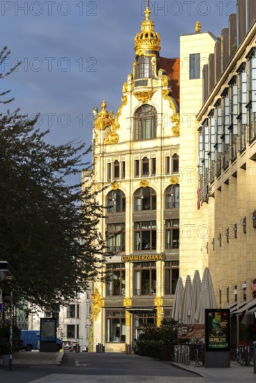 Commerzbank, Facade, Leipzig, Saxony, Germany
