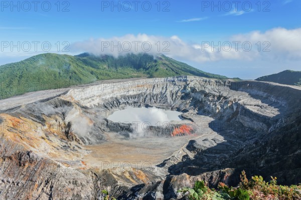 Poas volcano, Poas National Park, Costa Rica, Central America