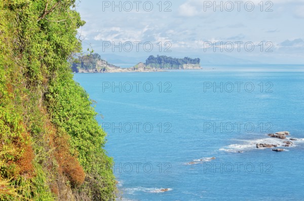 Manuel Antonio National Park, elevated view, Quepos, Costa Rica, Central America