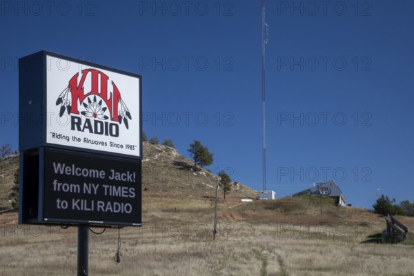 Porcupine, South Dakota - KILI Radio, the voice of the Lakota Nation. The station broadcasts in Lakota and English to the Pine Ridge, Cheyenne River, and Rosebud Indian Reservations. Its finances have been hurt by President Trump's dissolution of the Corporation for Public Broadcasting