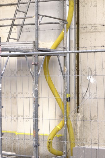 Construction work, scaffolding, Germany