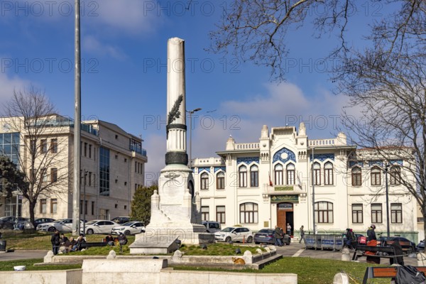 The Monument to the Martyrs of Aviation in Fatih Istanbul, Turkey