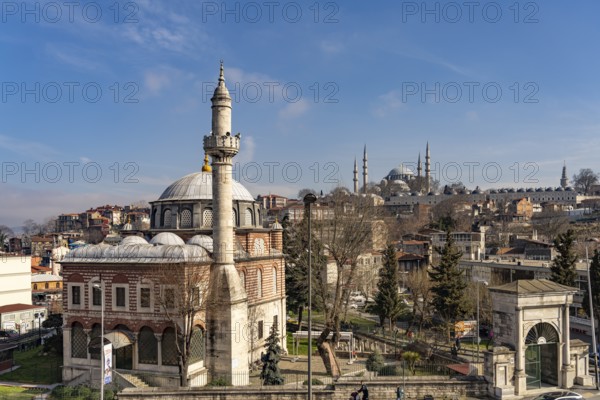 Seb Sefa Hatun Mosque and the Süleymaniye Mosque, Fatih, Istanbul, Turkey
