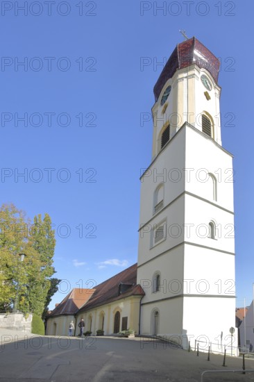 Baroque St John's Church, Sigmaringen, Swabian Alb, Baden-Württemberg, Germany