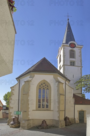 Protestant town church, Wiesloch, Baden-Württemberg, Germany