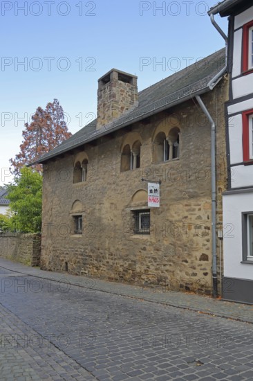 Romanesque House and Hürten Museum, Langenhecke, Bad Münstereifel, Ahrgebirge, Eifel, North Rhine-Westphalia, Germany