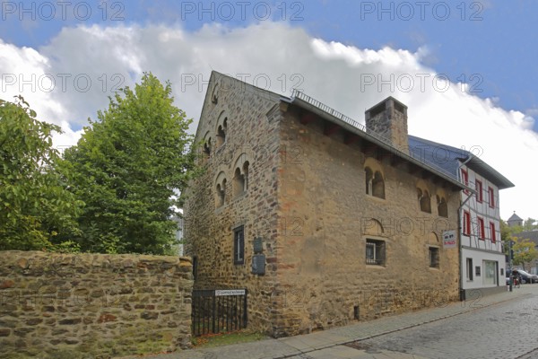 Romanesque House and Hürten Museum, Langenhecke, Bad Münstereifel, Ahrgebirge, Eifel, North Rhine-Westphalia, Germany
